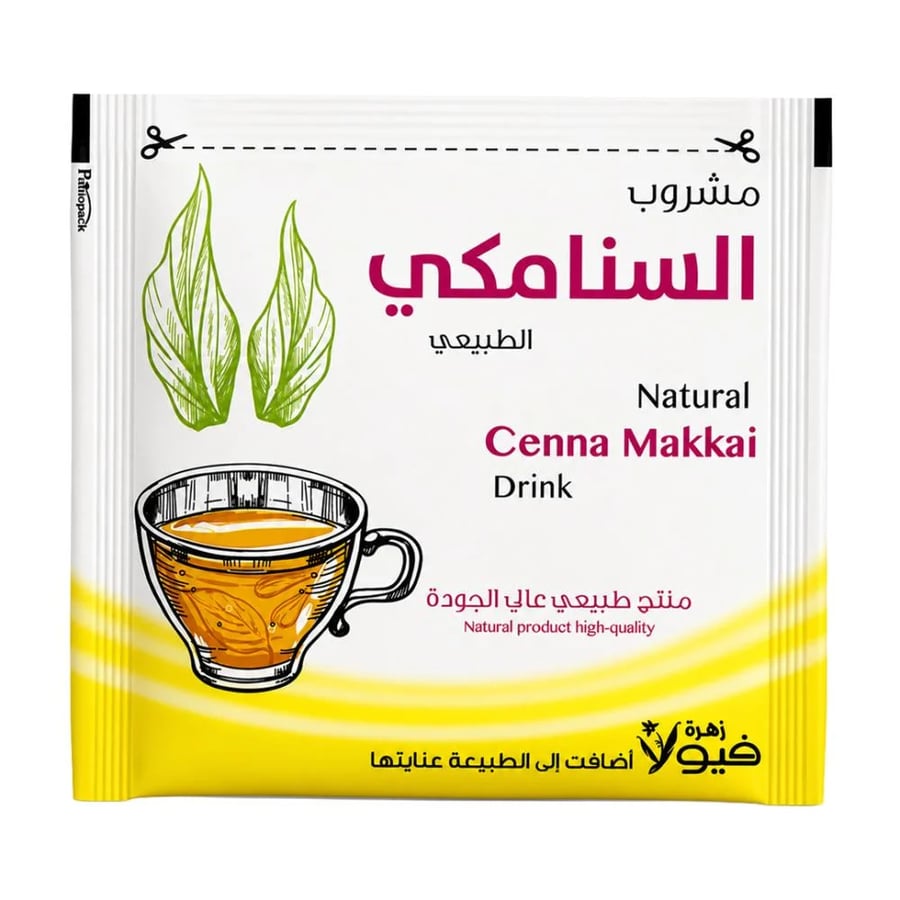 مشروب السنامكي الطبيعي من زهرة فيولا - 24 كيس × 3 جرام