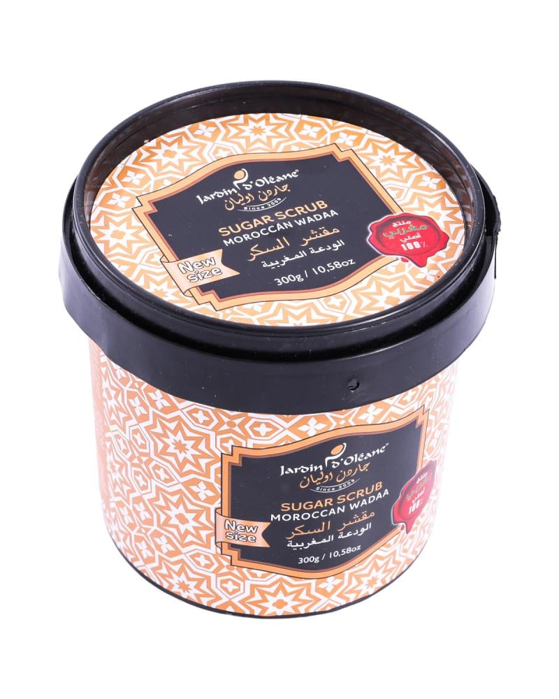 Jardin Oleane - Moroccan Sugar Scrub with Wadaa Moroccan  -300g