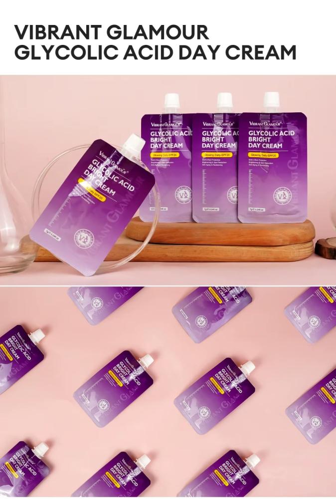 كريم نهاري بحمض الجليكوليك بعامل حماية SPF20 من فايبرنت جلامور - 7 جرام