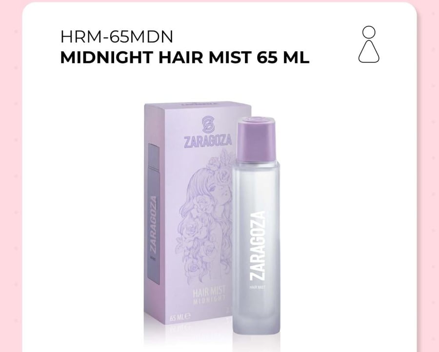معطر الشعر ميد نايت من زاراقوزا - 65 مل