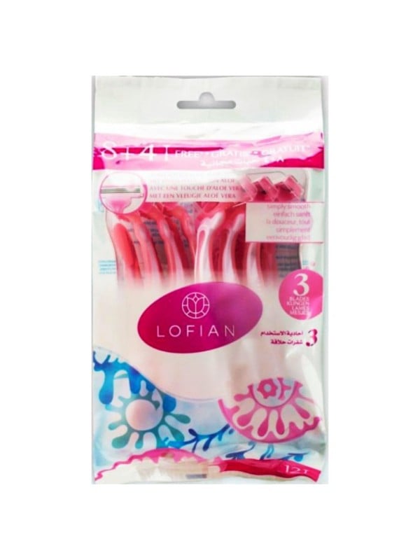 لوفيان شفرات حلاقة نسائية للجسم  -  Lofian Womens Body Razors
