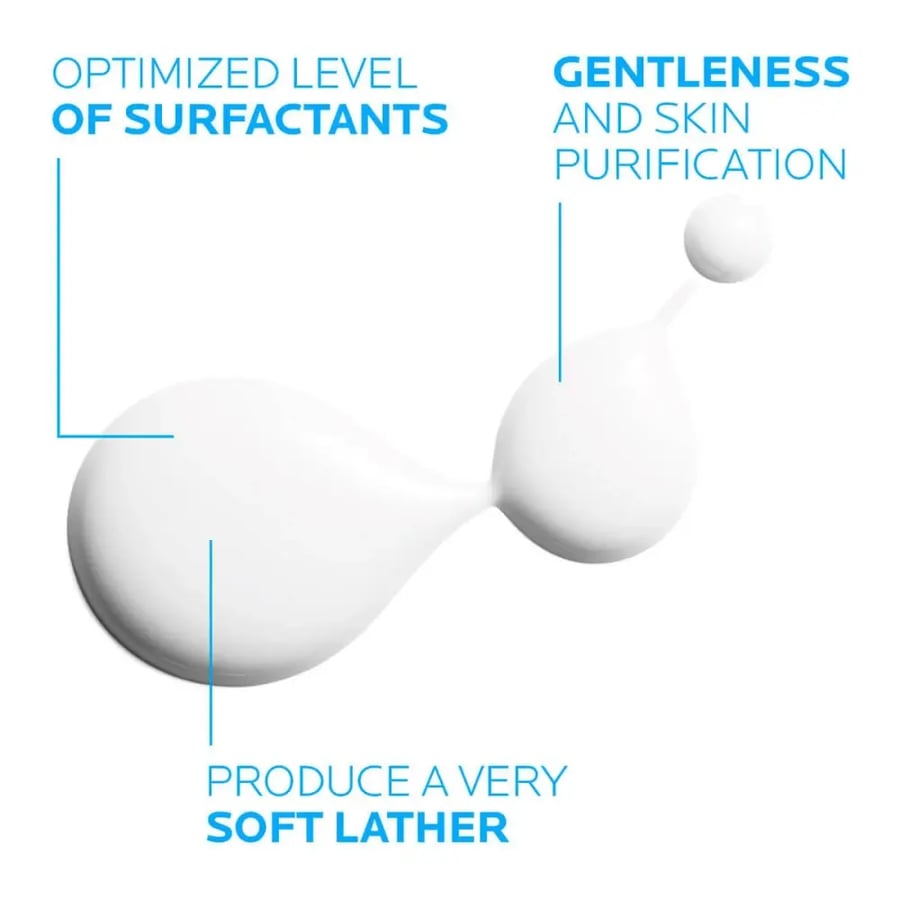 La Roche-Posay Lipikar Syndet AP+ Body Wash for Dry and Eczema-Prone Skin - 400 ml