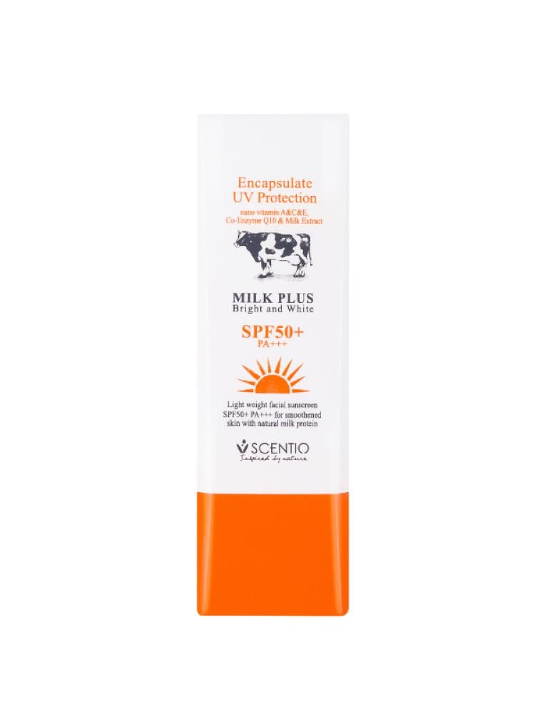 واقي الشمس برايت ان وايت بالحليب بحماية SPF 50PA+++ من سينتيو - 30جرام