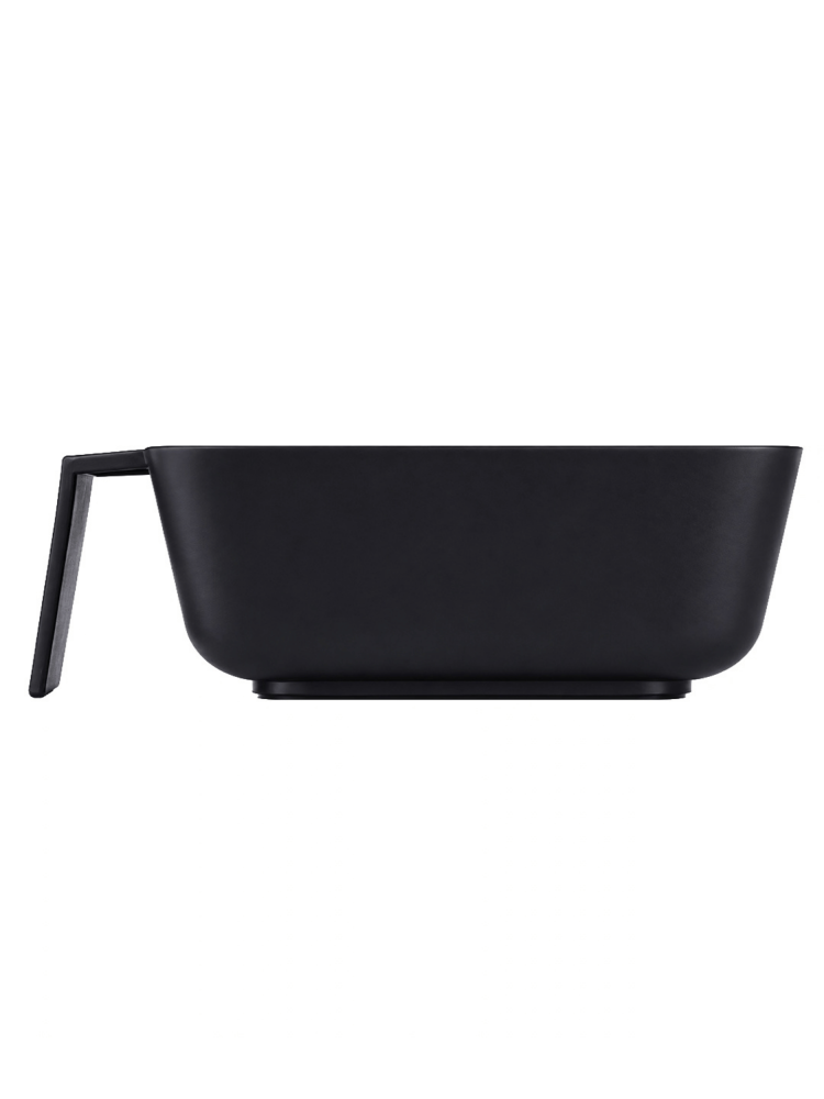 Salon System - Rectangular Dyeing Plate - Black