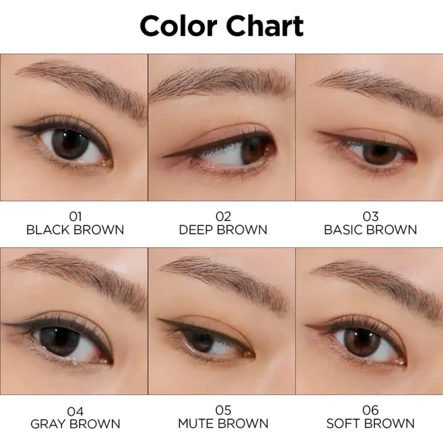 ايلاينر قلم اكستريم جيلبرسو من كليو - 0.35 جرام - 01 Black Brown