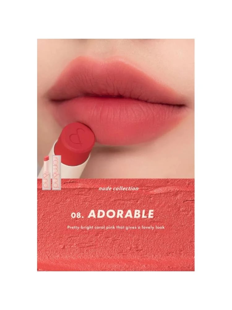 أحمر شفاه زيرو مات من روماند - 08 ADORABLE