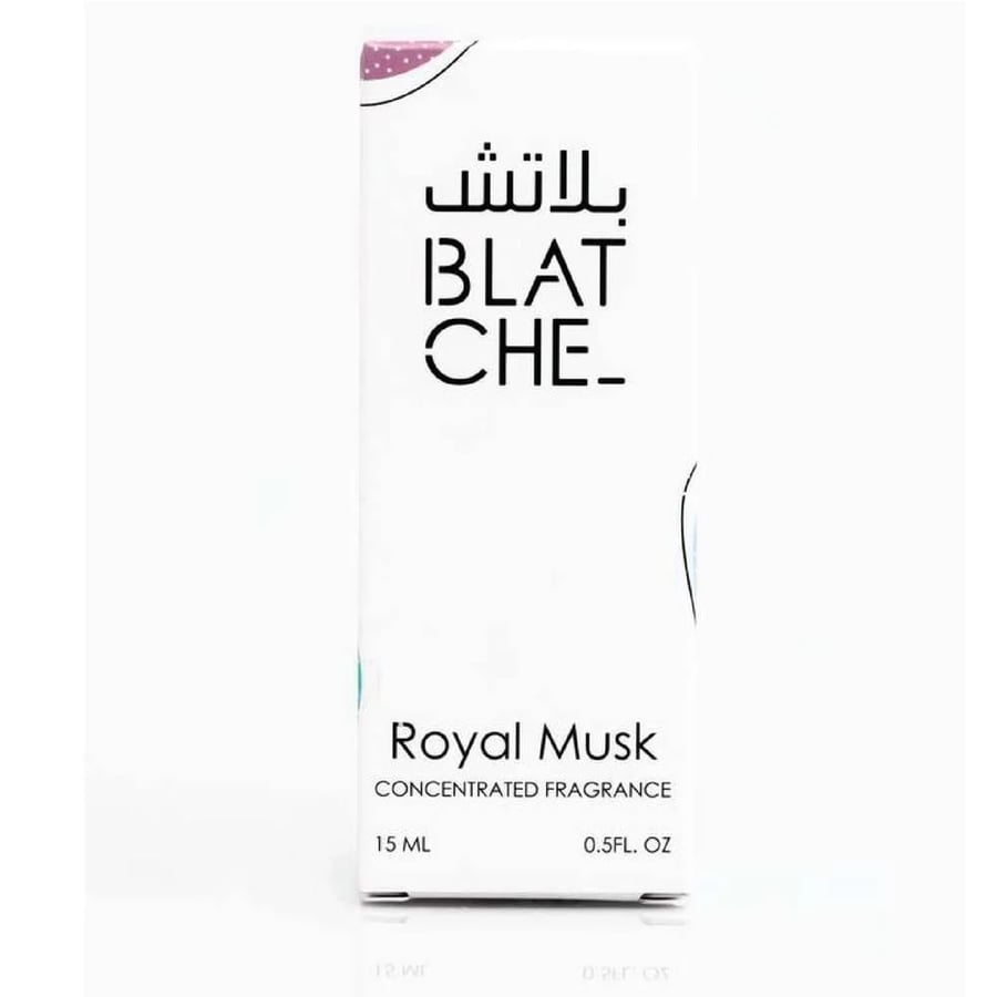 عطر رويال مسك مركز فاخر يدوم 72 ساعة من بلاتش - 15 مل