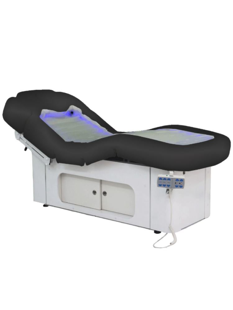 سرير الكتروني 3 حركات مع تدفئه لون اسود من صالون سيستم - موديل B3381A-1