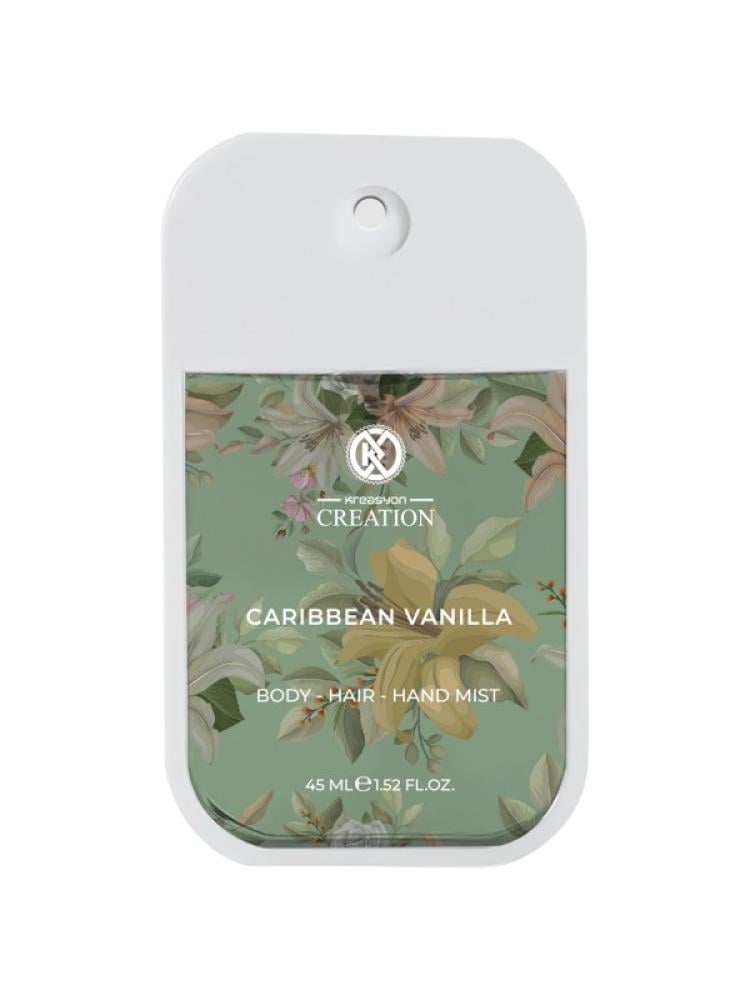 بخاخ معطر للجسم والشعر واليدين كاريبيان فانيلا من كريسيون كرياشن