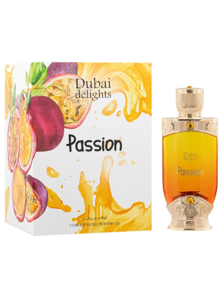عطر زيتي مركز باشن للجنسين من حامدي – 20 مل
