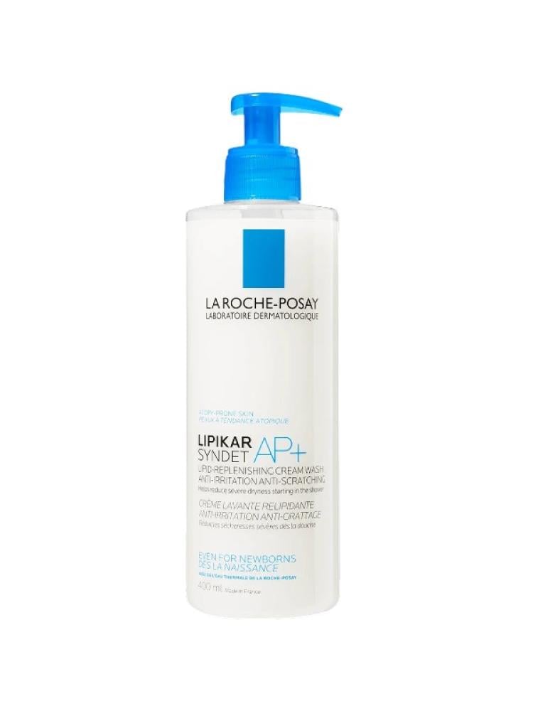 La Roche-Posay Lipikar Syndet AP+ Body Wash for Dry and Eczema-Prone Skin - 400 ml