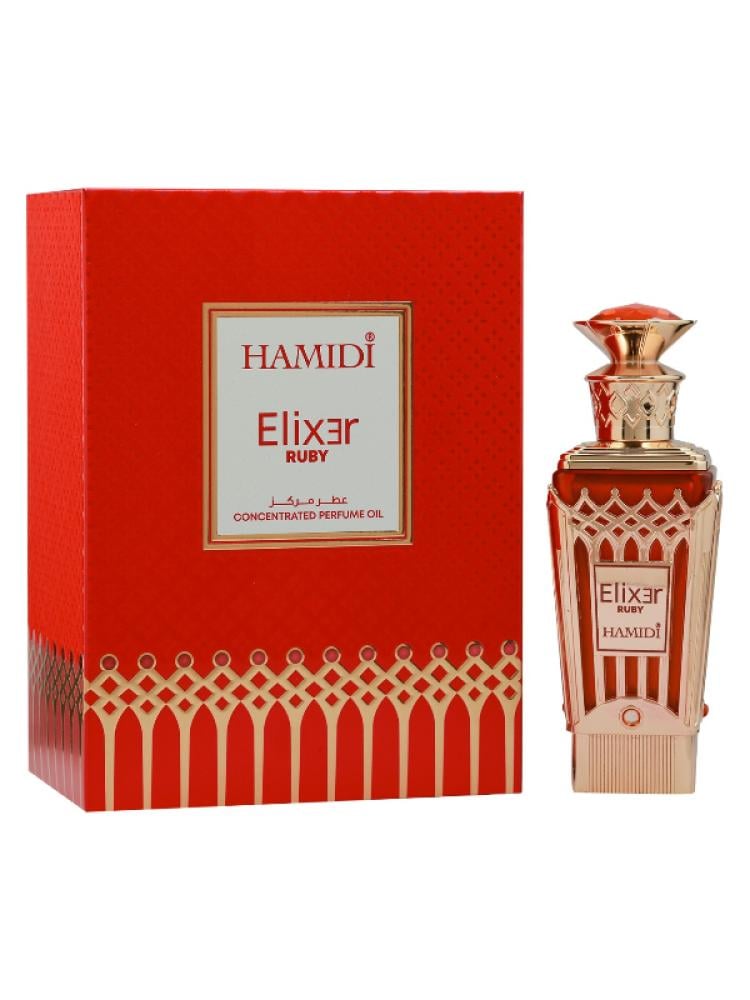عطر زيتي مركز إليكسار روبي للجنسين من حامدي