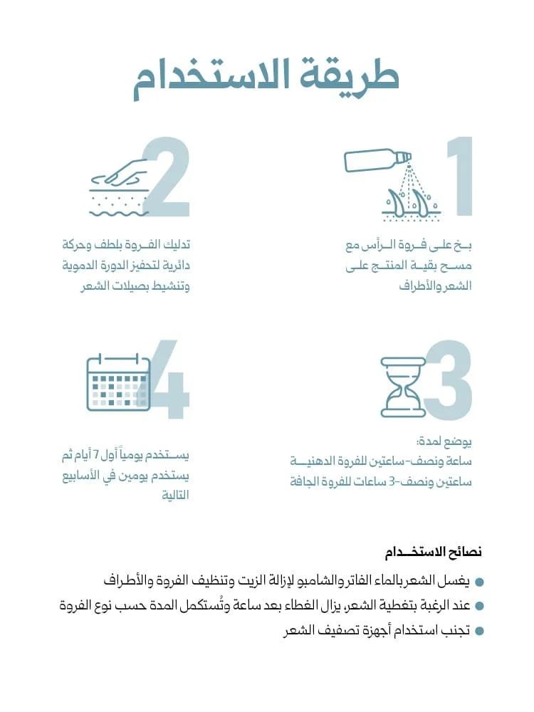 زيت محاسن لكثافة و تحفيز و نمو الشعر وإطالته - 200 مل