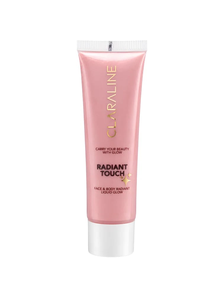 اضاءة وجه وجسم راديانت تاتش من كلارا لاين - 50مل - ROSE GLOW