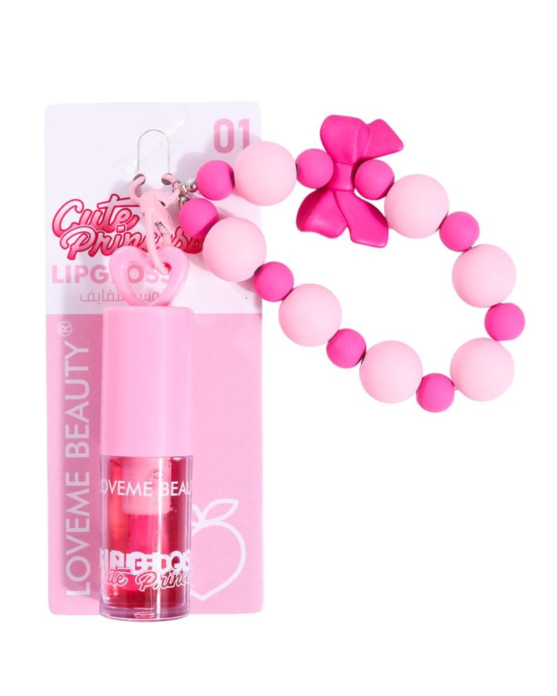 Loveme Beauty Lip Gloss Shade 01 LS-2424 - Assorted Colors | 4 ml