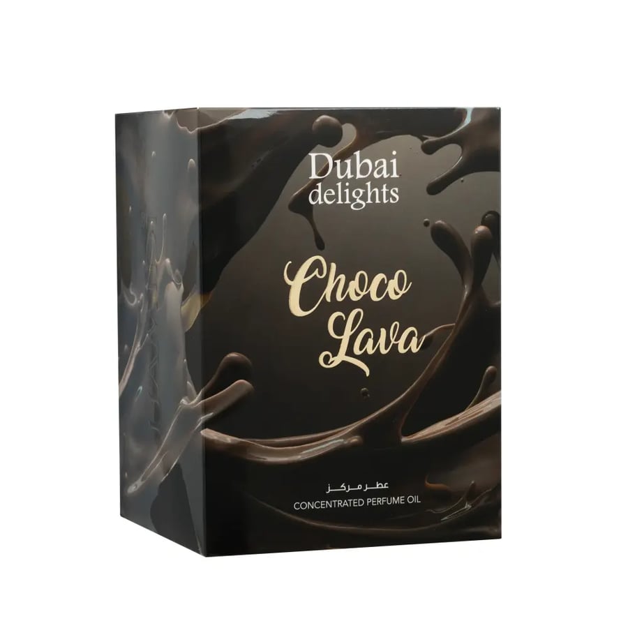عطر زيتي مركز شوكو لافا للجنسين من حامدي – 20 مل