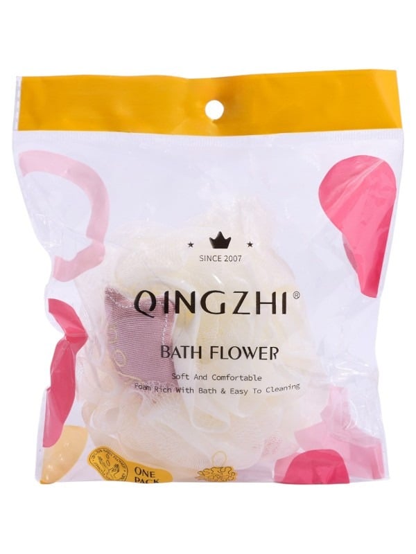Salon System Mesh Bath Shower Loofah – 1 Piece - Assorted Colors