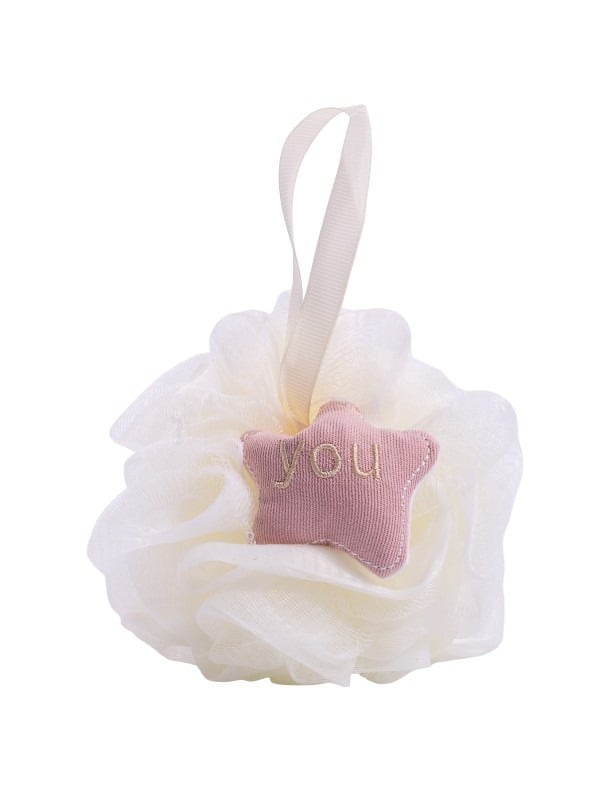 Salon System Mesh Bath Shower Loofah – 1 Piece - Assorted Colors
