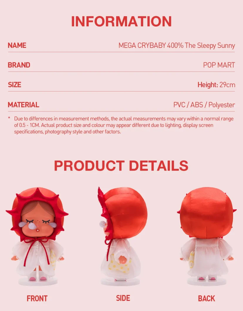MEGA CRYBABY 400% The Sleepy Sunny