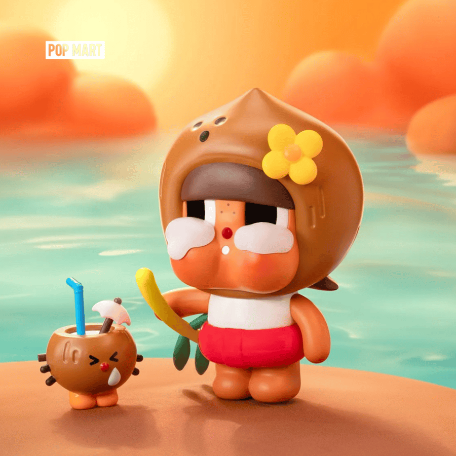 Crybaby Coconut Figure-Brown