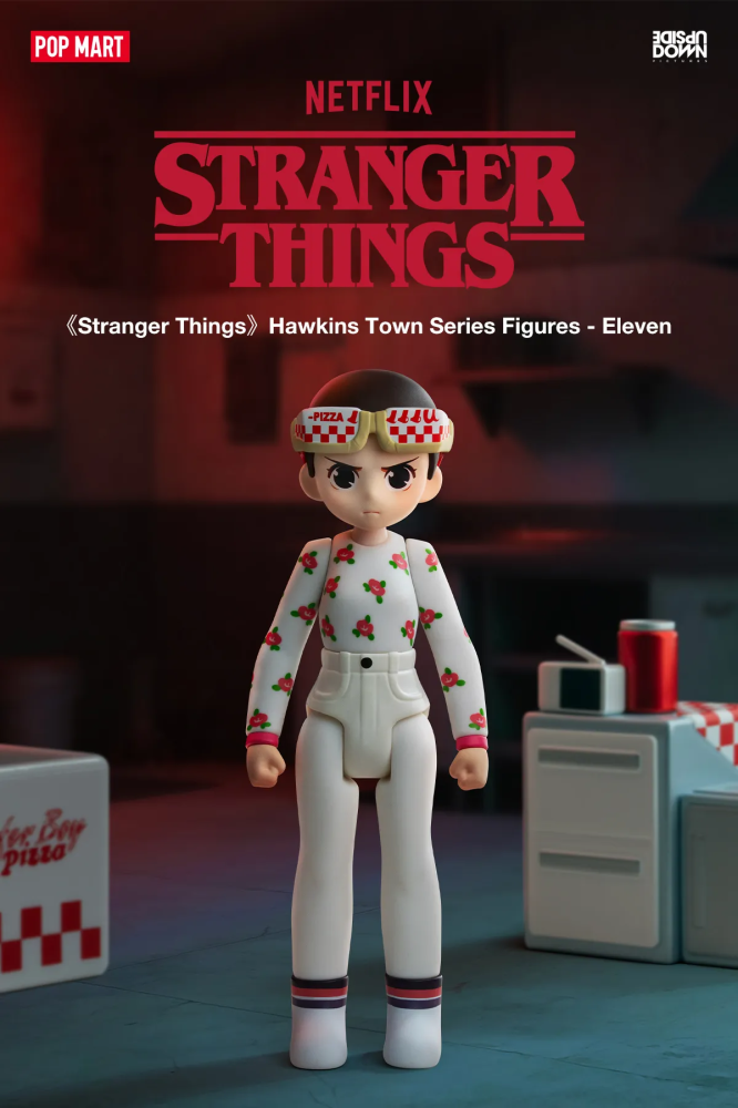 Stranger Things Hawkins Town Series Figures - Eleven