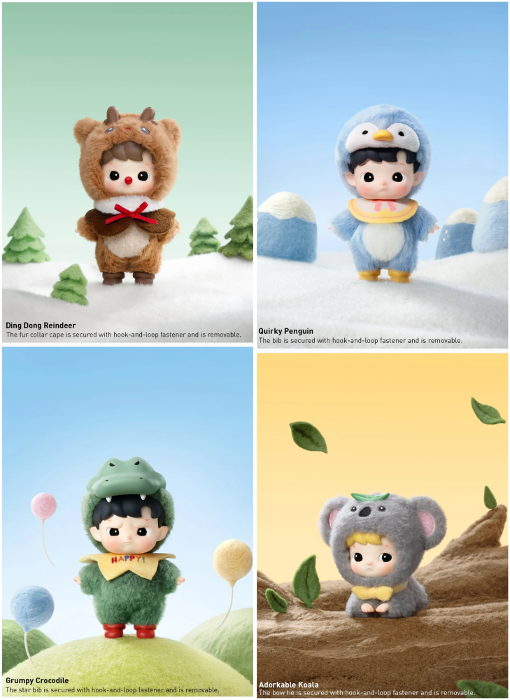 HACIPUPU Snuggle With You Series Figures