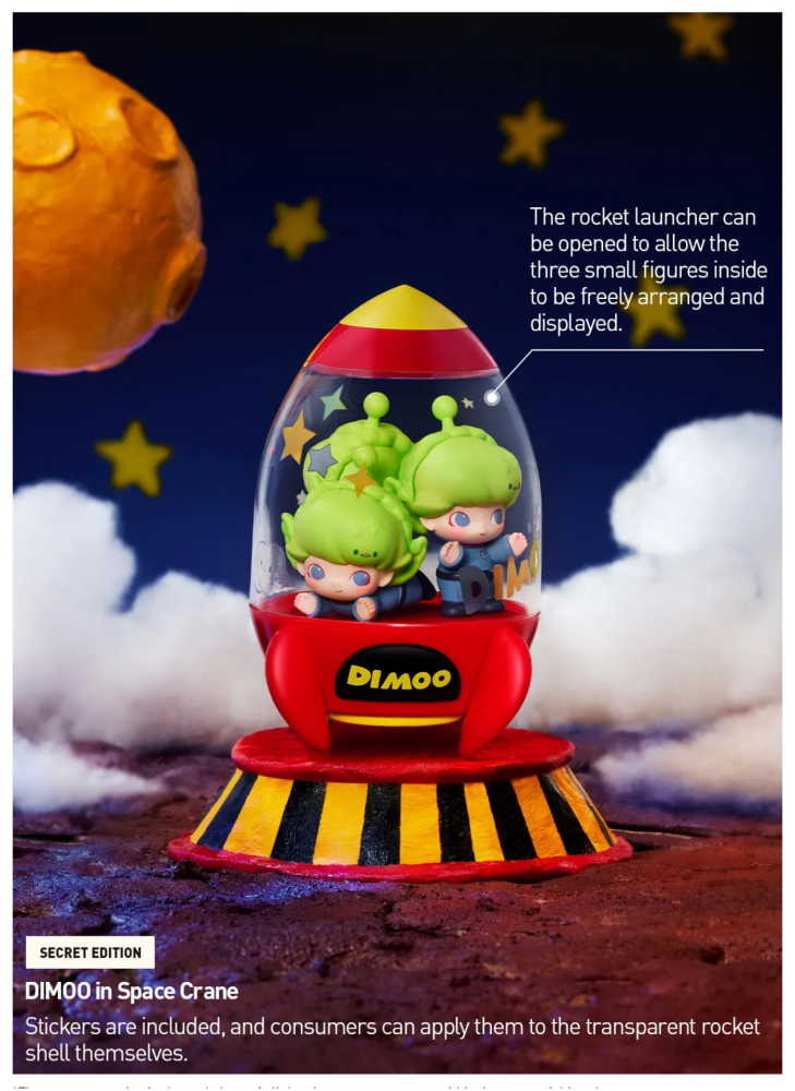 DIMOO WORLD x PIXAR Series Fiqures