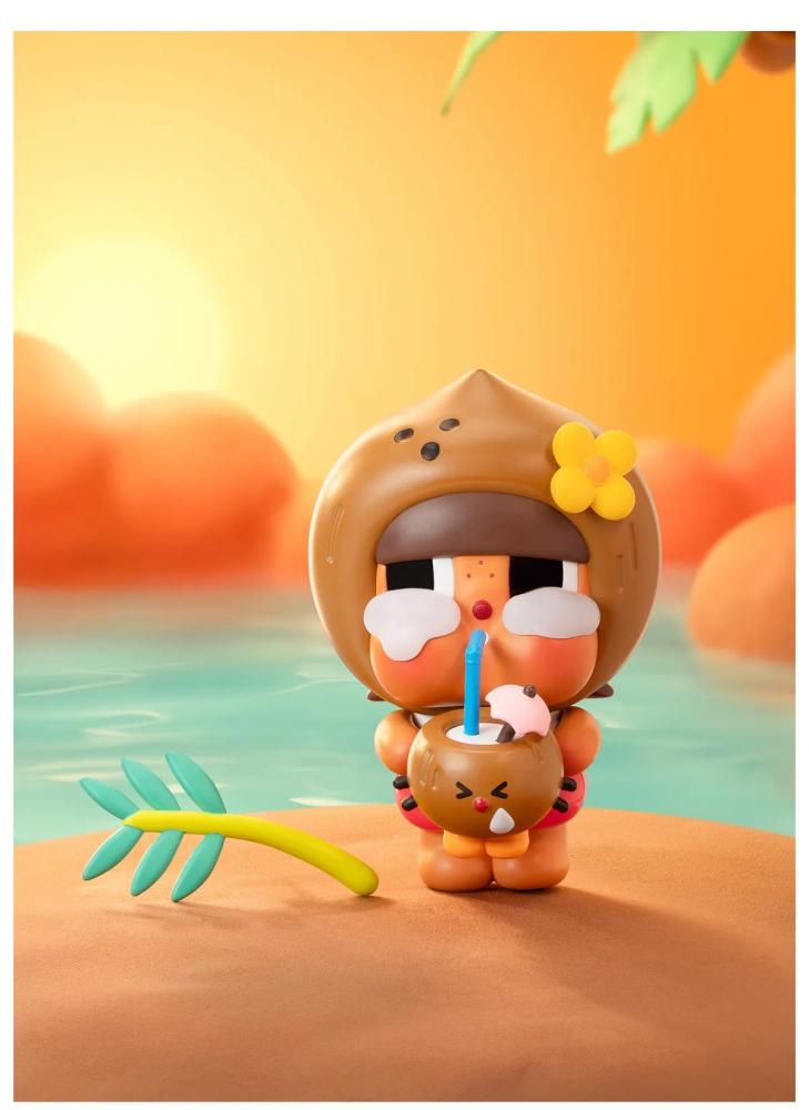 Crybaby Coconut Figure-Brown