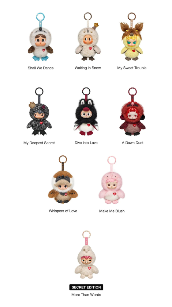 Dear Birds Series-Plush Pendant Blind Box