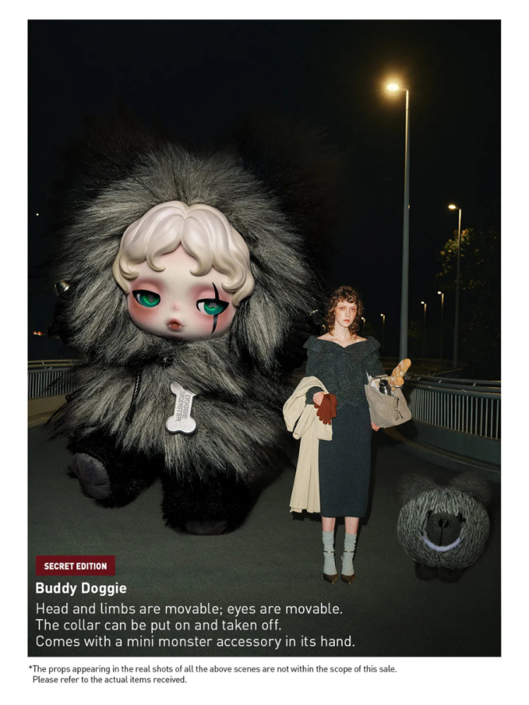 SKULLPANDA You Found Me! Pendant Doll Plush Series