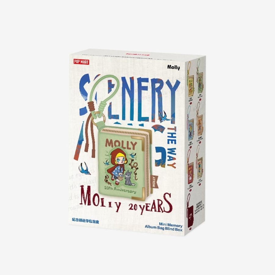 MOLLY Scenery Along the Way Series-Mini Memory Album Bag Blind Box