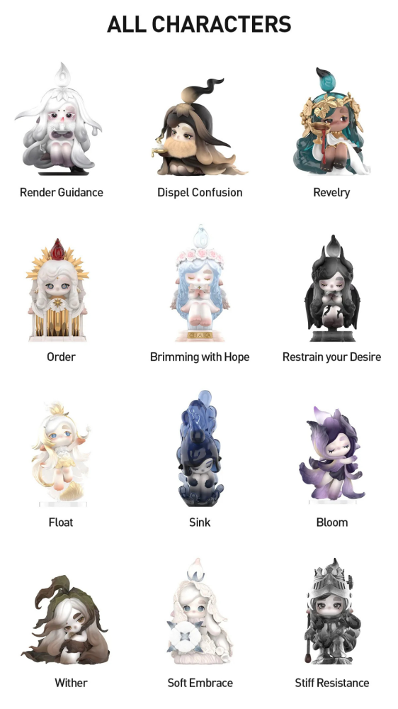 CHAKA Candle Whisper Series Figures