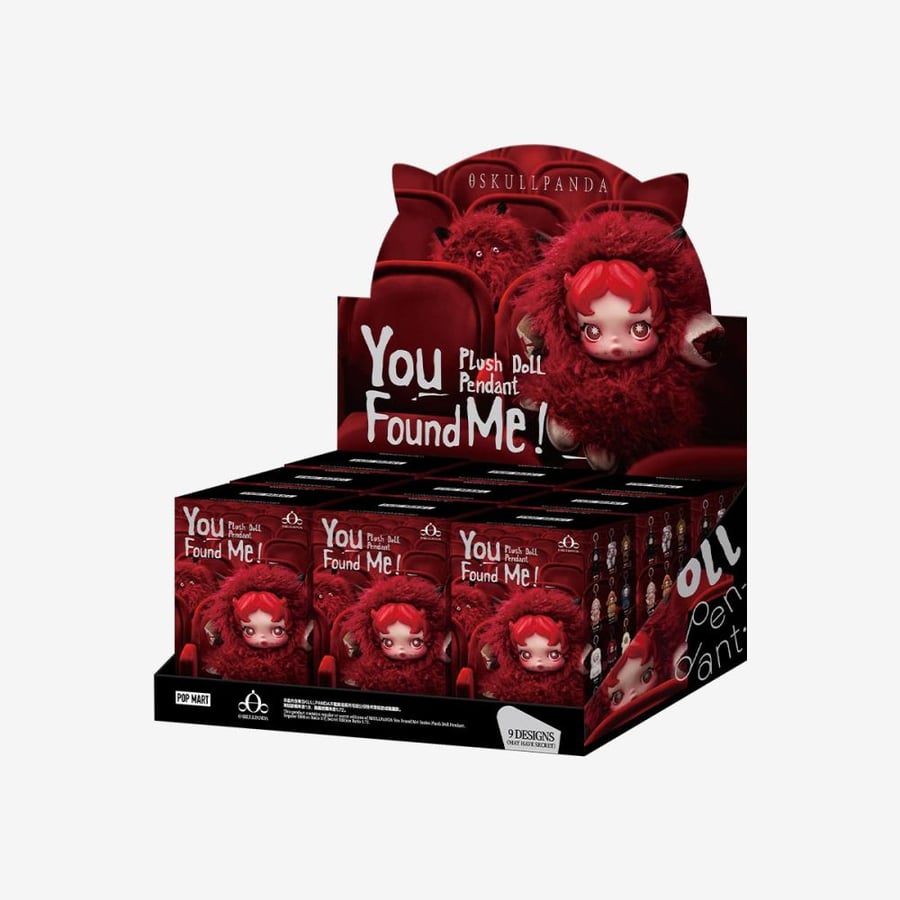 SKULLPANDA You Found Me! Pendant Doll Plush Series