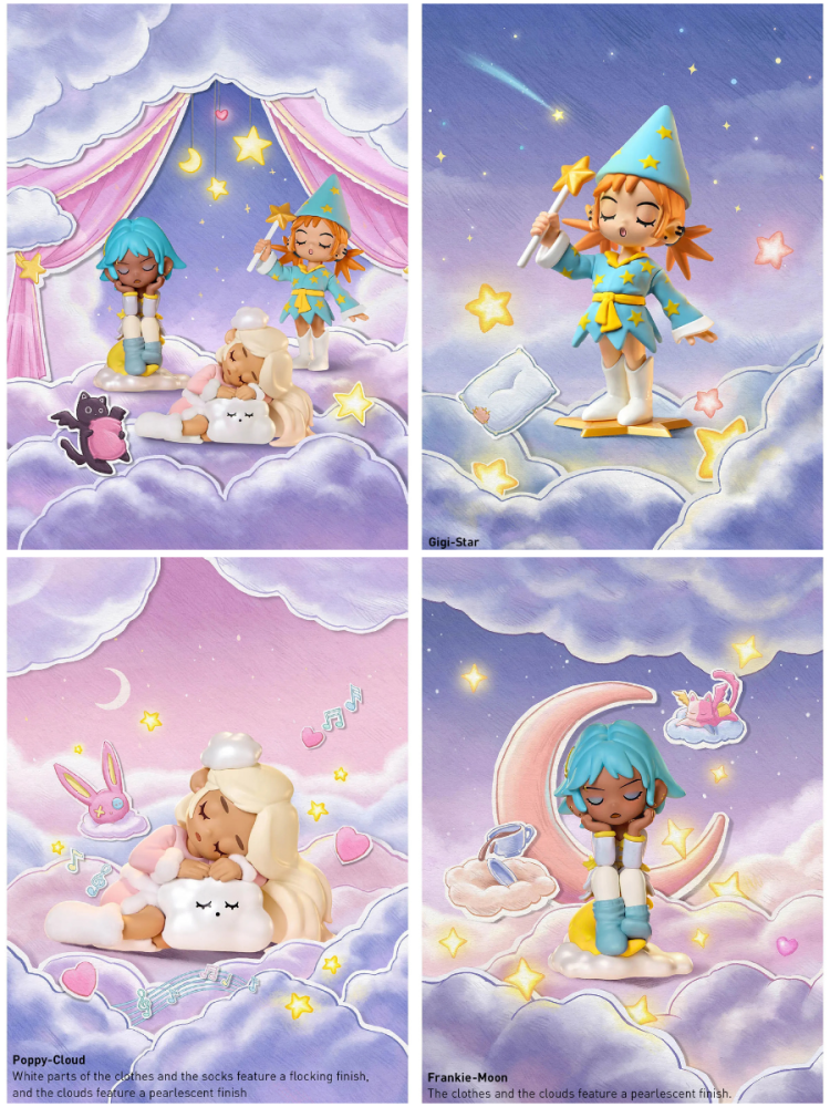Lil Peach Riot Sleepover Series Figures