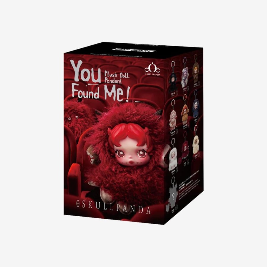 SKULLPANDA You Found Me! Pendant Doll Plush Series