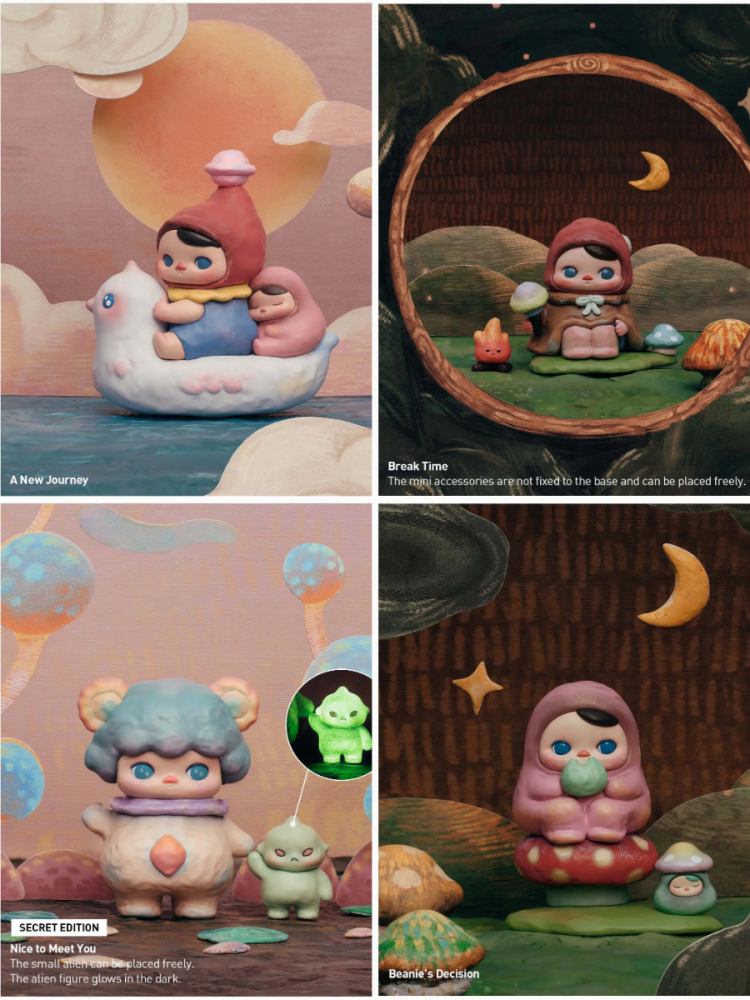PUCKY Poko's Adventure Series Figures
