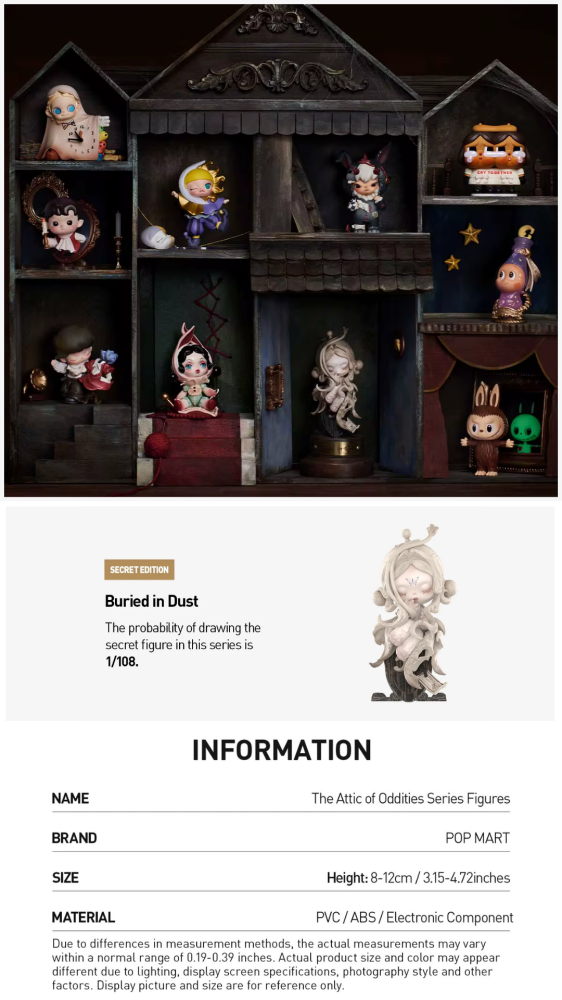The Attic of Oddities Series Figures