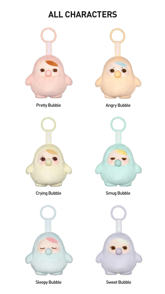 PUCKY BEANIE BUBBLE UP SERIES-Plush Pendant Blind Box