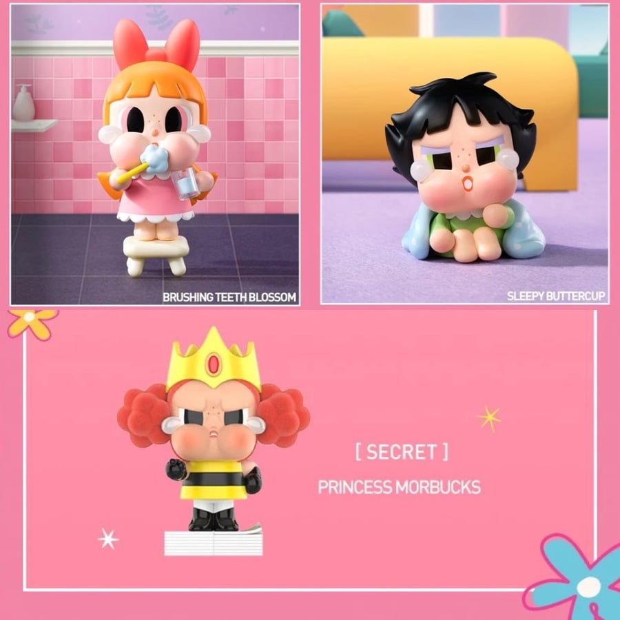 CRYBABY x Powerpuff Girls Series Figures