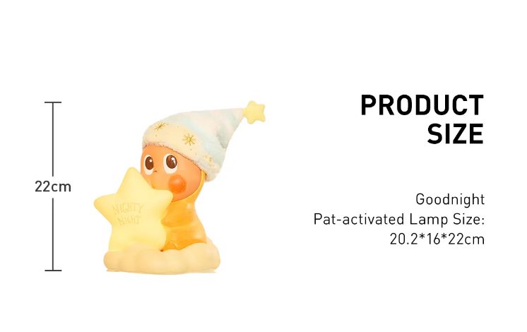 Twinkle Twinkle Classic Series Goodnight Pat-activated Lamp
