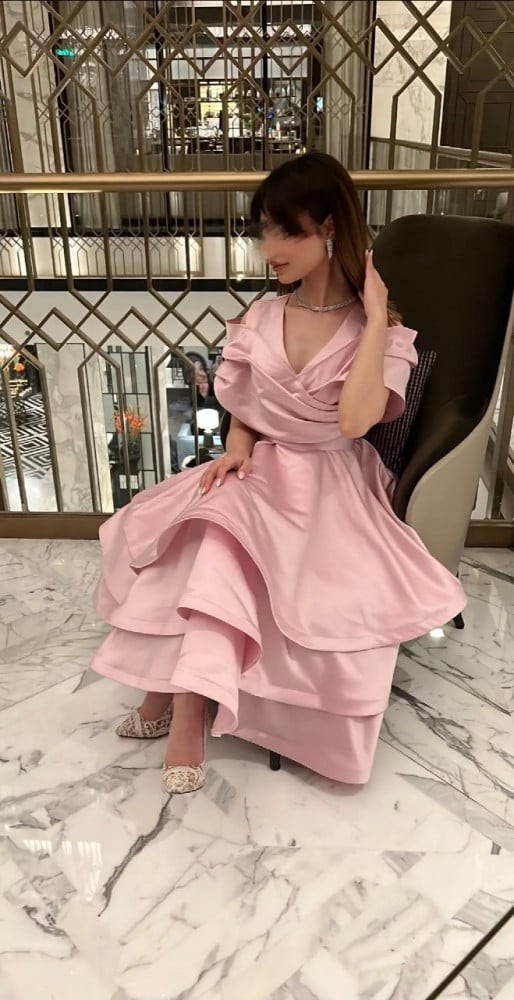 فستان سهرة ميد