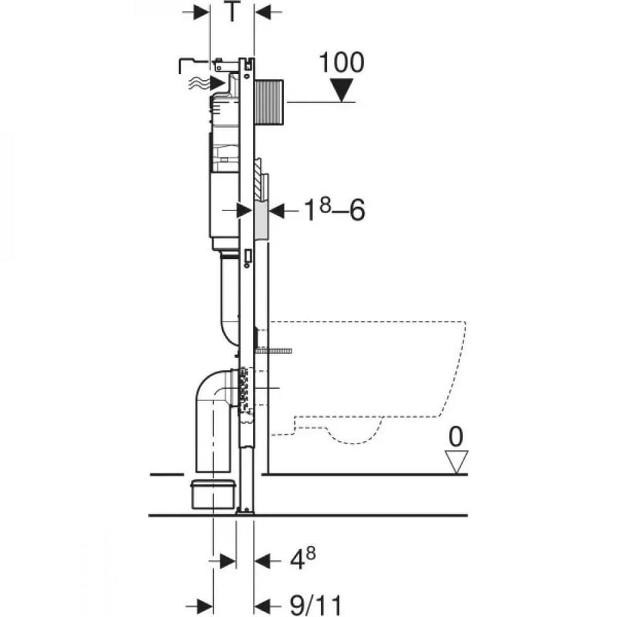Jabrit burial tank with square pressure