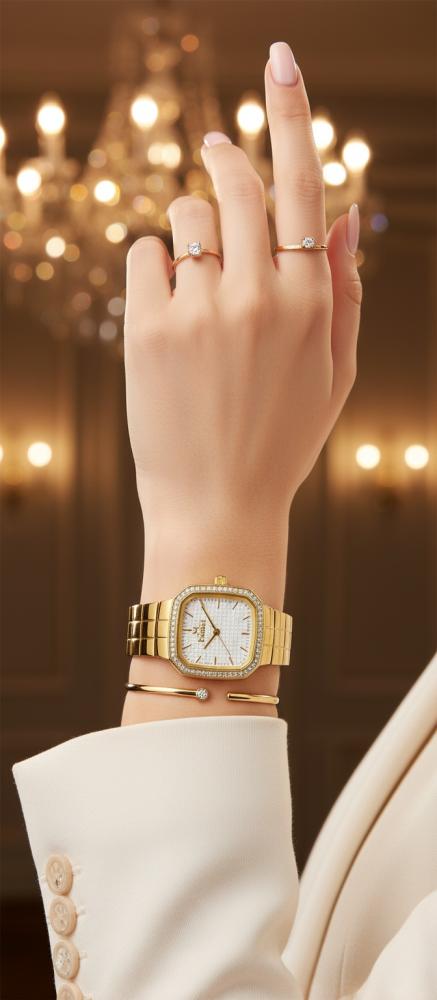 ساعة نسائية ماركة مارتيني M539-5 ذهبي