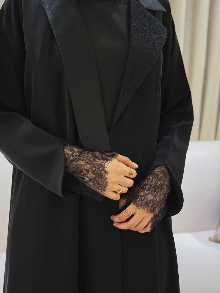 عباية بقصة جاكيت