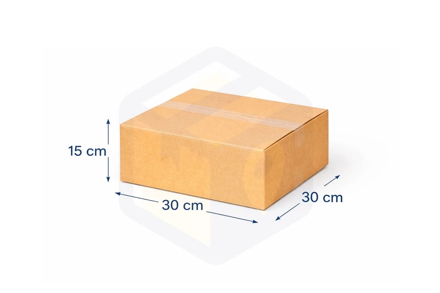 كراتين نقل وتخزين 3 طبقات – مقاس 15×30×30 سم (ربطة 25 حبة)