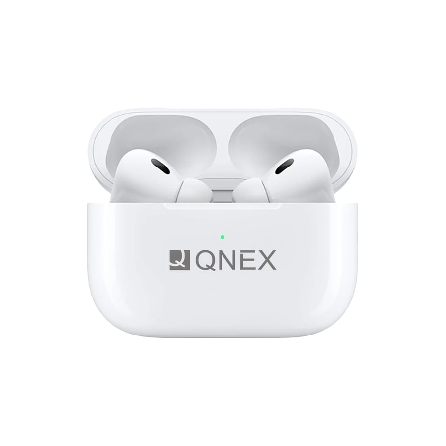 سماعات أذن لاسلكية من QNEX  - أبيض