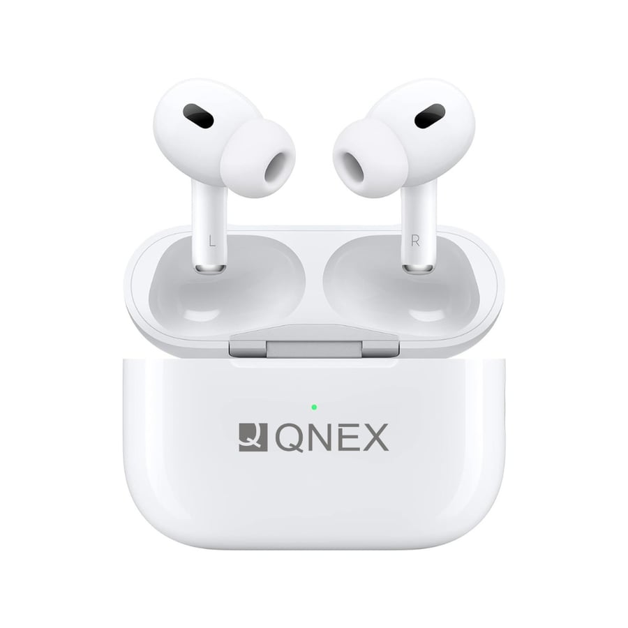 سماعات أذن لاسلكية من QNEX  - أبيض
