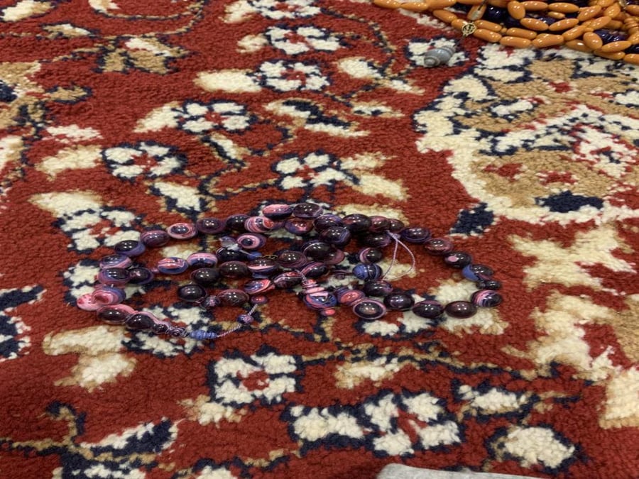 بولينج بنفسجي مموج