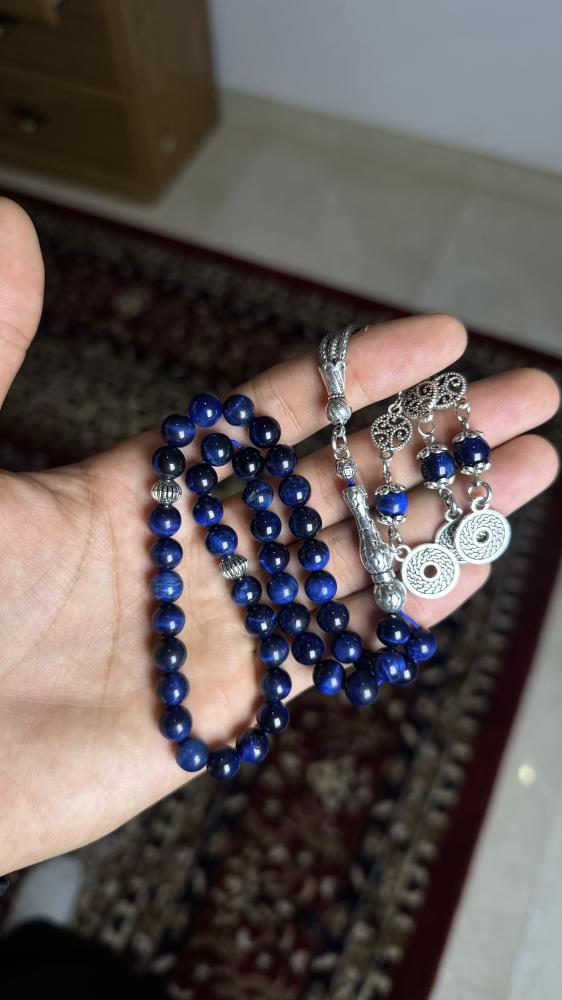 مسباح حجر ازرق