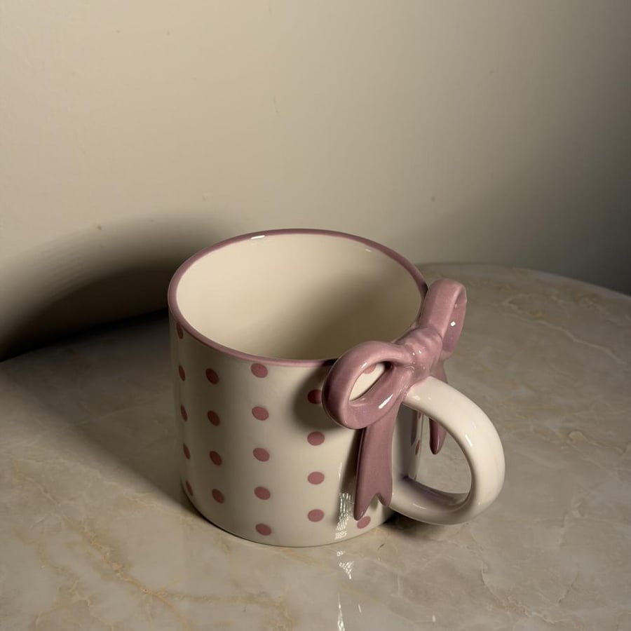كوب purple bow